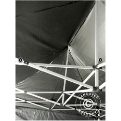 FleXtents PRO 3,5x7m inkl 6st sidovggar