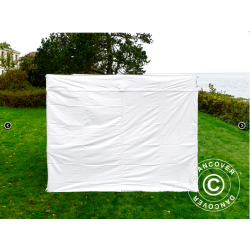 FleXtents PRO 3x3m "Exhibition" inkl 4st sidor, Vit