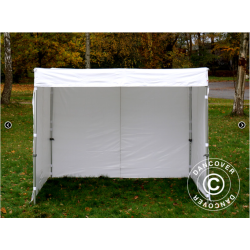 FleXtents PRO 3x3m "Exhibition" inkl 4st sidor, Vit