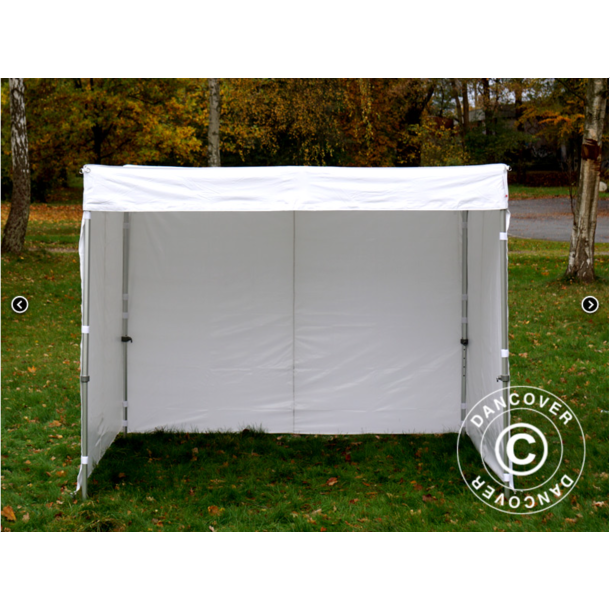 FleXtents PRO 3x3m "Exhibition" inkl 4st sidor, Vit