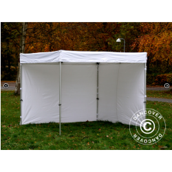FleXtents PRO 3x3m "Exhibition" inkl 4st sidor, Vit
