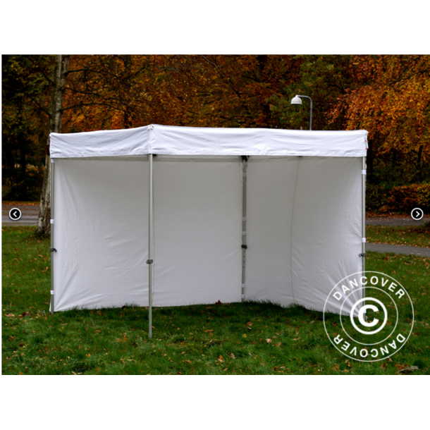 FleXtents PRO 3x3m "Exhibition" inkl 4st sidor, Vit