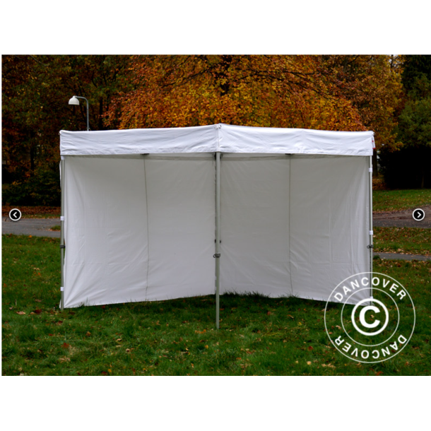 FleXtents PRO 3x3m "Exhibition" inkl 4st sidor, Vit