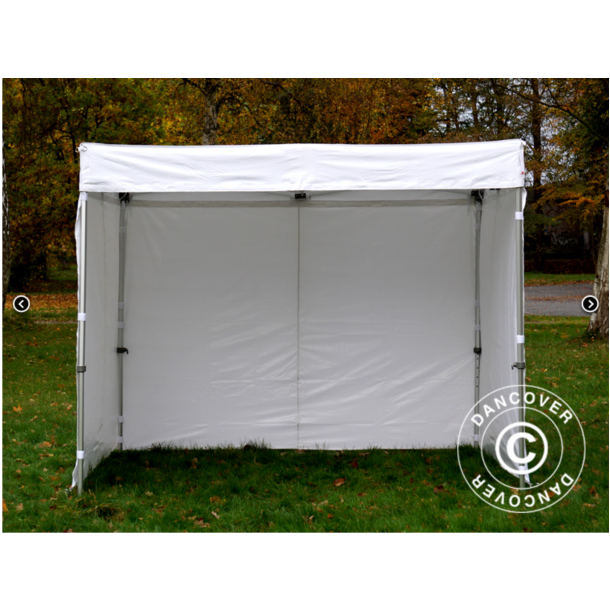 FleXtents PRO 3x3m "Exhibition" inkl 4st sidor, Vit