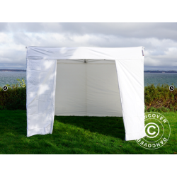 FleXtents PRO 3x3m "Exhibition" inkl 4st sidor, Vit