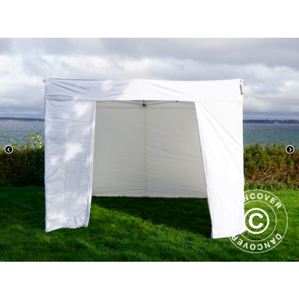 FleXtents PRO 3x3m "Exhibition" inkl 4st sidor, Vit
