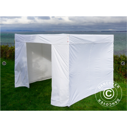 FleXtents PRO 3x3m "Exhibition" inkl 4st sidor, Vit