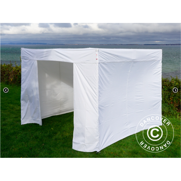 FleXtents PRO 3x3m "Exhibition" inkl 4st sidor, Vit