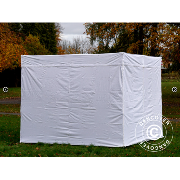 FleXtents PRO 3x3m "Exhibition" inkl 4st sidor, Vit