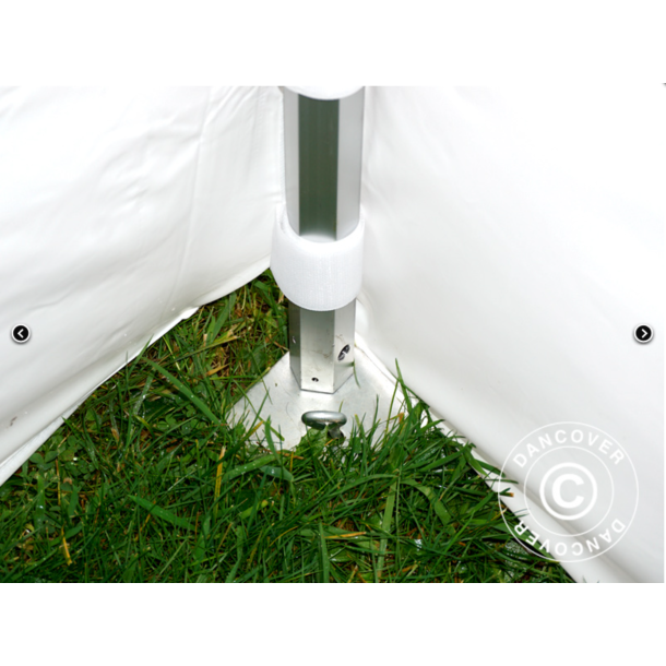 FleXtents PRO 3x3m "Exhibition" inkl 4st sidor, Vit