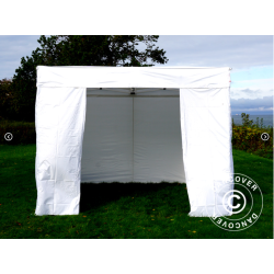 FleXtents PRO 3x3m "Exhibition" inkl 4st sidor, Vit
