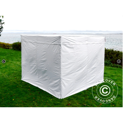 FleXtents PRO 3x3m "Exhibition" inkl 4st sidor, Vit