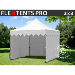 FleXtents PRO 3x3m "Morocco" inkl 4st sidor