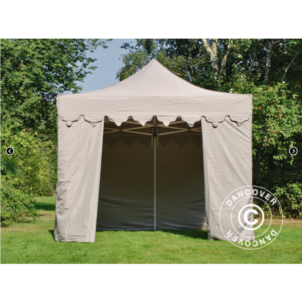 FleXtents PRO 3x3m "Morocco" inkl 4st sidor