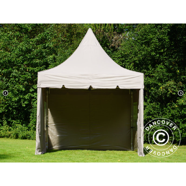 FleXtents PRO 3x3m "Peak Pagoda" inkl 4st sidor