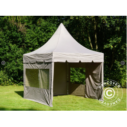 FleXtents PRO 3x3m "Peak Pagoda" inkl 4st sidor