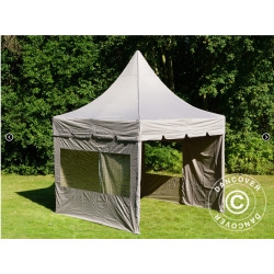 FleXtents PRO 3x3m "Peak Pagoda" inkl 4st sidor