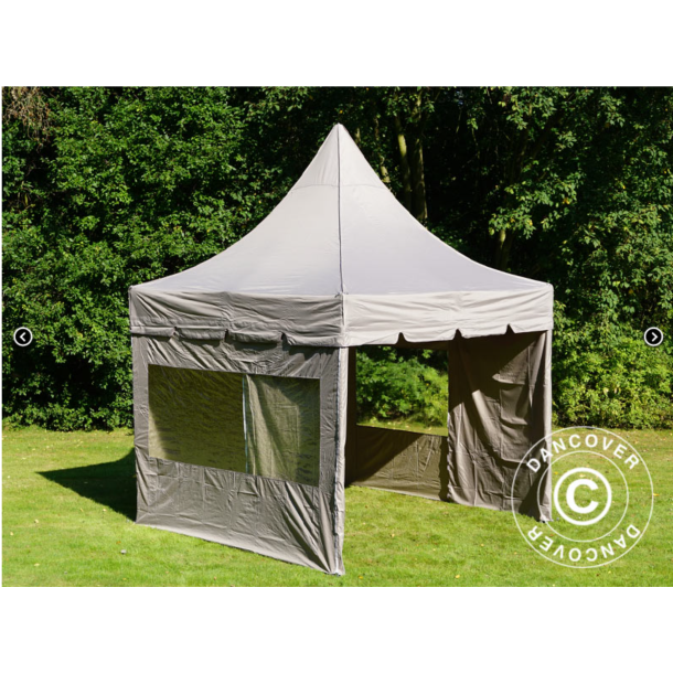 FleXtents PRO 3x3m "Peak Pagoda" inkl 4st sidor