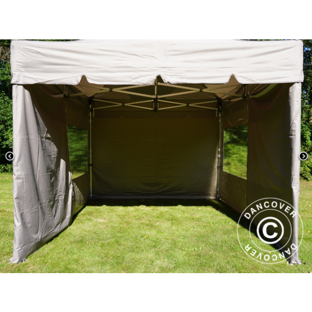 FleXtents PRO 3x3m "Peak Pagoda" inkl 4st sidor