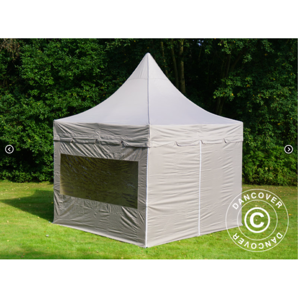 FleXtents PRO 3x3m "Peak Pagoda" inkl 4st sidor