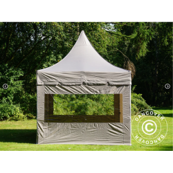 FleXtents PRO 3x3m "Peak Pagoda" inkl 4st sidor