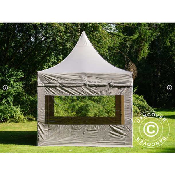 FleXtents PRO 3x3m "Peak Pagoda" inkl 4st sidor