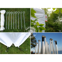 FleXtents PRO 3x3m "Peak Pagoda" inkl 4st sidor