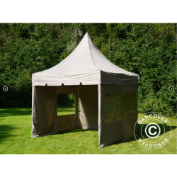 FleXtents PRO 3x3m "Peak Pagoda" inkl 4st sidor