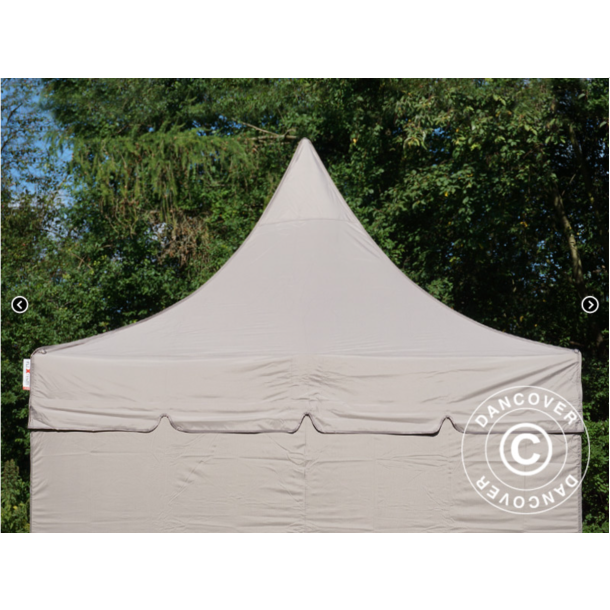 FleXtents PRO 3x3m "Peak Pagoda" inkl 4st sidor
