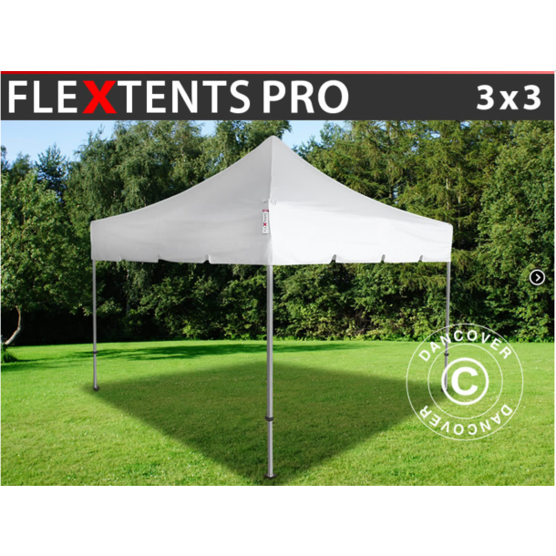FleXtents PRO 3x3m "Peaked"