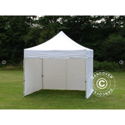 FleXtents PRO 3x3m "Peaked" inkl 4st sidor