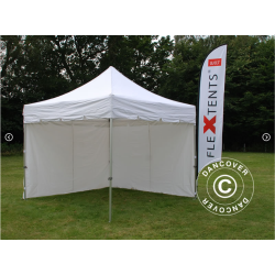 FleXtents PRO 3x3m "Peaked" inkl 4st sidor