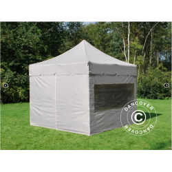 FleXtents PRO 3x3m "Peaked" inkl 4st sidor