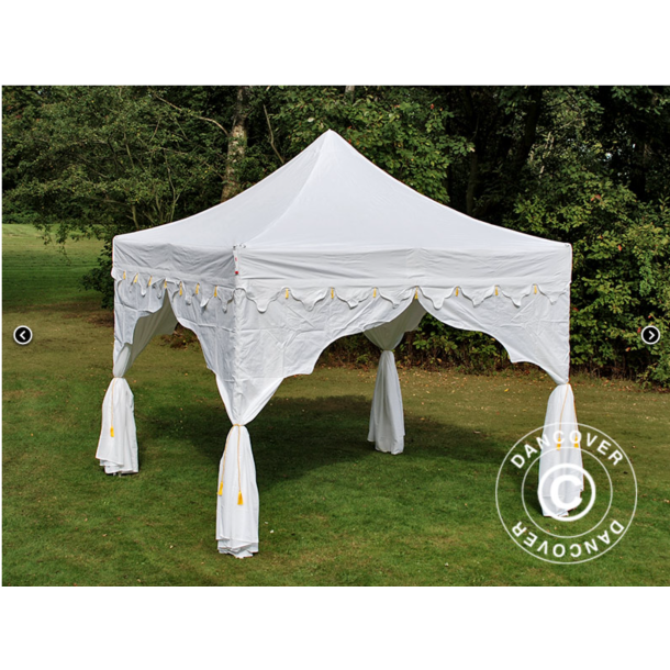 Flextents PRO 3x3m "Raj" inkl. 4st dekorativa hrngardiner