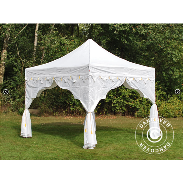 Flextents PRO 3x3m "Raj" inkl. 4st dekorativa hrngardiner