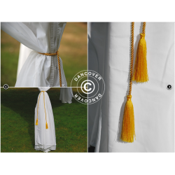 Flextents PRO 3x3m "Raj" inkl. 4st dekorativa hrngardiner