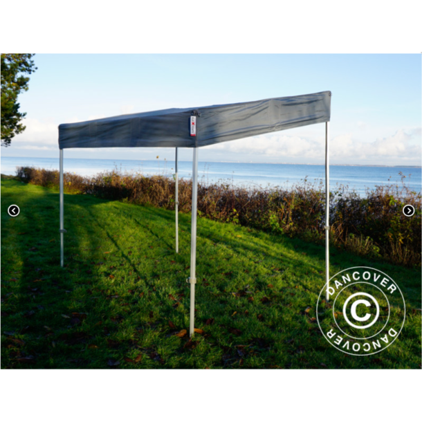 Flextents PRO 3x3m "Trapezo" inkl 4st sidovggar