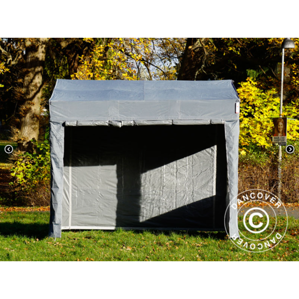 Flextents PRO 3x3m "Trapezo" inkl 4st sidovggar