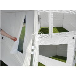 Flextents PRO 3x3m "Trapezo" inkl 4st sidovggar