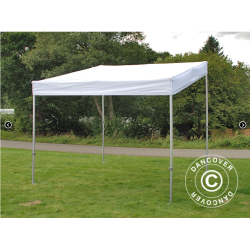 Flextents PRO 3x3m "Trapezo" inkl 4st sidovggar