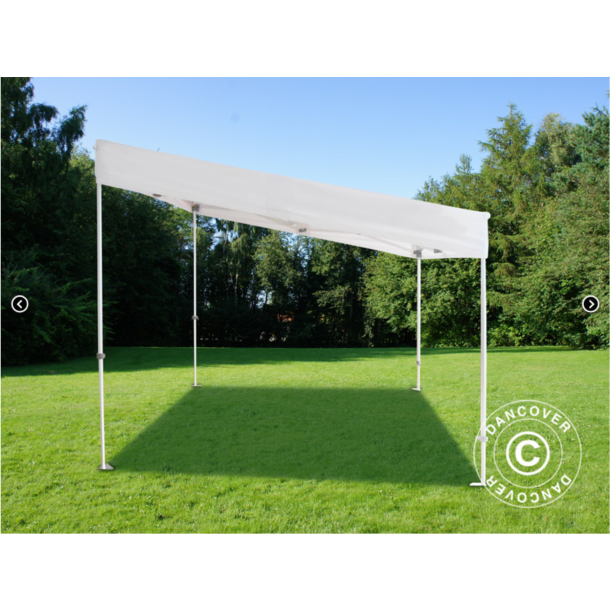 Flextents PRO 3x3m "Trapezo" inkl 4st sidovggar