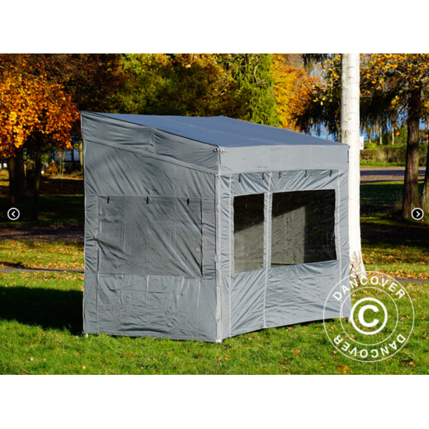 Flextents PRO 3x3m "Trapezo" inkl 4st sidovggar