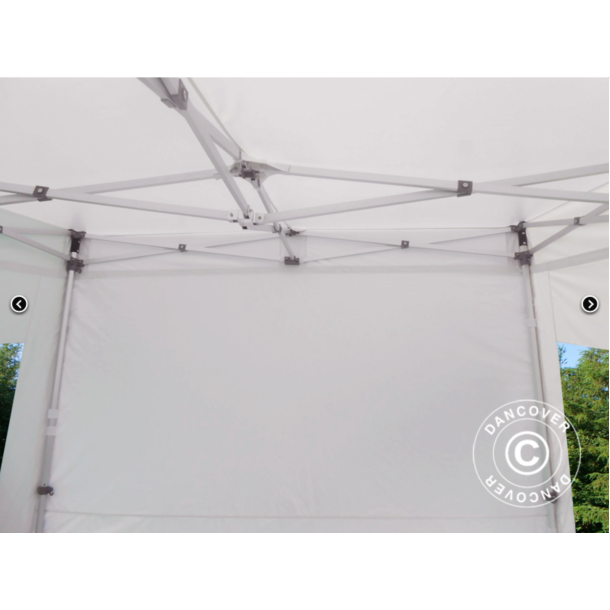 Flextents PRO 3x3m "Trapezo" inkl 4st sidovggar