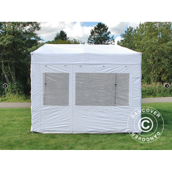 Flextents PRO 3x3m "Trapezo" inkl 4st sidovggar