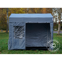 Flextents PRO 3x3m "Trapezo" inkl 4st sidovggar