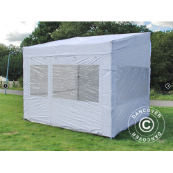 Flextents PRO 3x3m "Trapezo" inkl 4st sidovggar