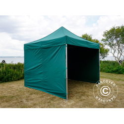 Flextents PRO 3x3m inkl 4st sidovggar
