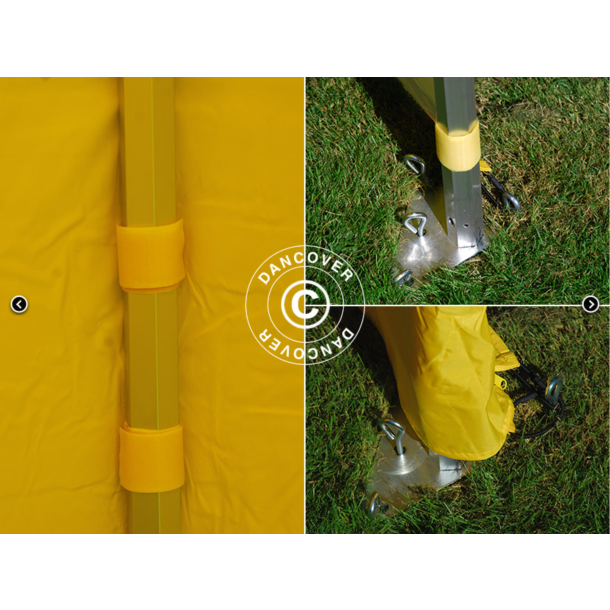 Flextents PRO 3x3m inkl 4st sidovggar