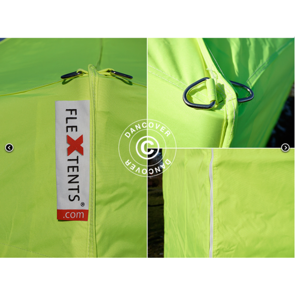 Flextents PRO 3x3m inkl 4st sidovggar