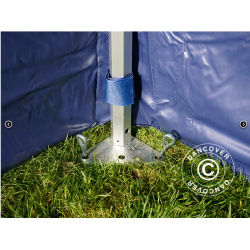 Flextents PRO 3x3m inkl 4st sidovggar